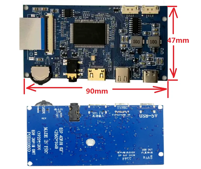 Imagem -03 - Monitor de Tela Lcd Controle Driver Board com Metal Shell Monitor Ips Faça Você Mesmo Ipad 97 Lp097qx1-spa1 Ltl097ql01