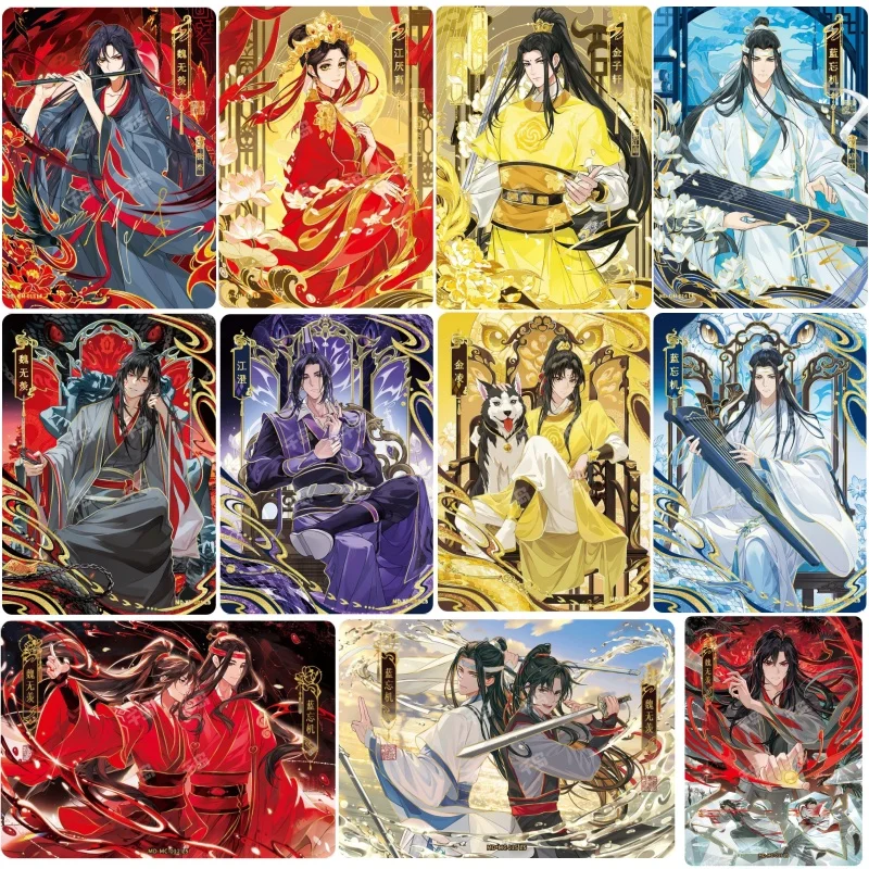 

Mo Dao Zu Shi Card Yiling Patriarch Wei Wuxian Lan Wangji Anime The Master of Demonic Cultivation Collection Card