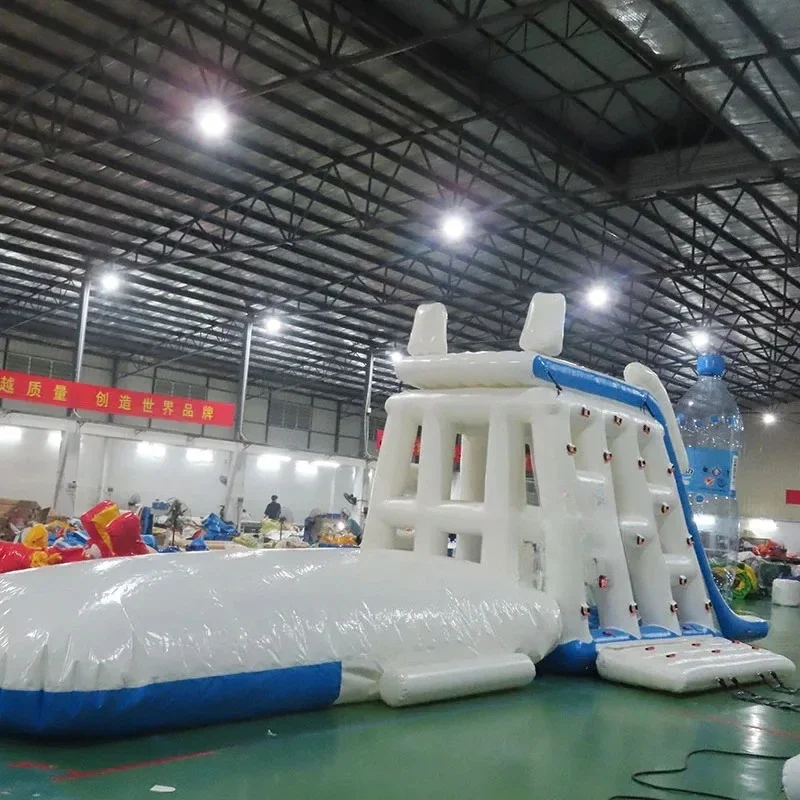 Customized Inflatable Floating Water Amusement Float Slide Inflatable Water Slide