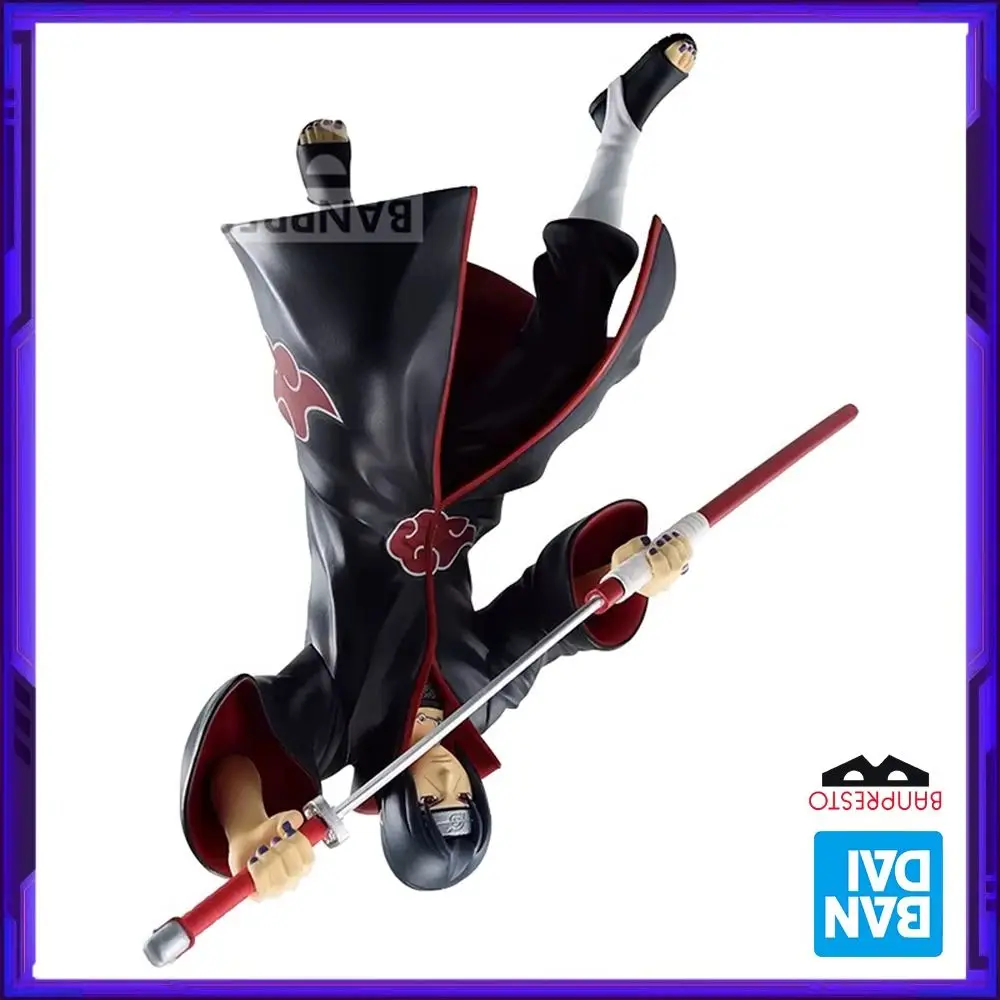

In Stock Bandai Original Banpresto Narutop99 NARUTO Uchiha Itachi Anime Action Figure Model Figures Toys