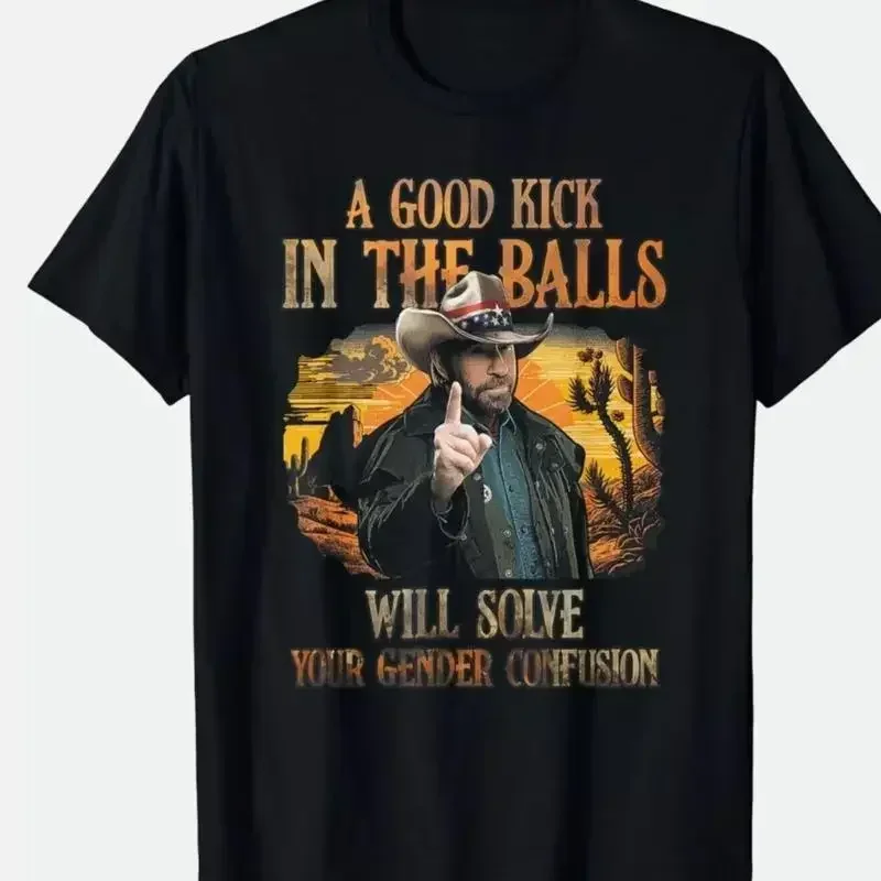 A Good Kick In The Balls Will Solve Your Gender Confusion T Shirt
