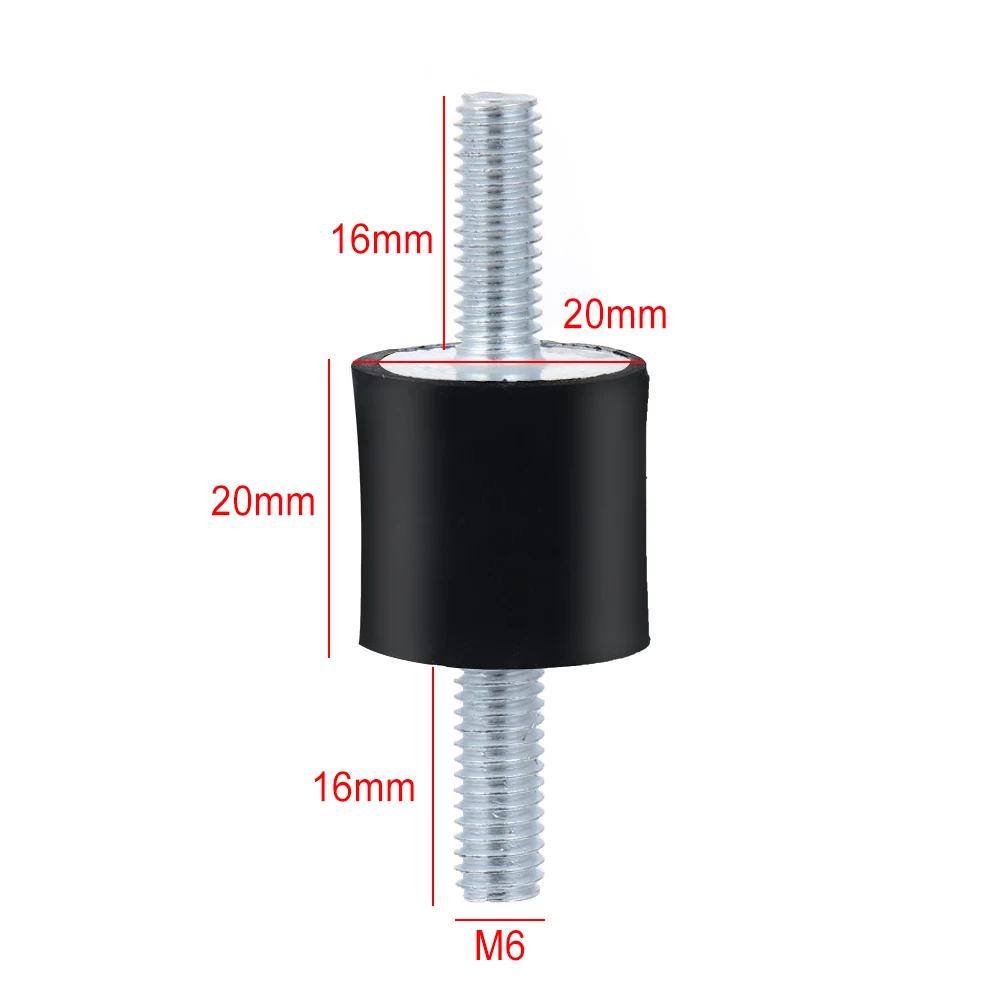 M5/M6/M8 mocowania przeciw guma wibracyjna amortyzator wstrząsów do uniwersalnego amortyzator wstrząsów obrabiarek pompy sprężarki powietrza