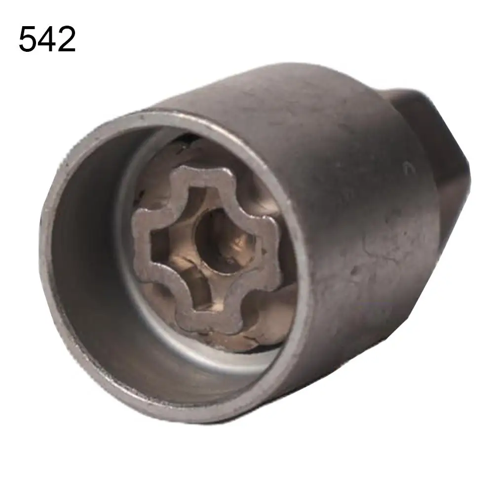 

1PC Original 542 Code For Seat Wheel Lock Rim Lock Nut Rim Wrench Wheel Lock Replacement Nut Tool Sleeve Anti-theft