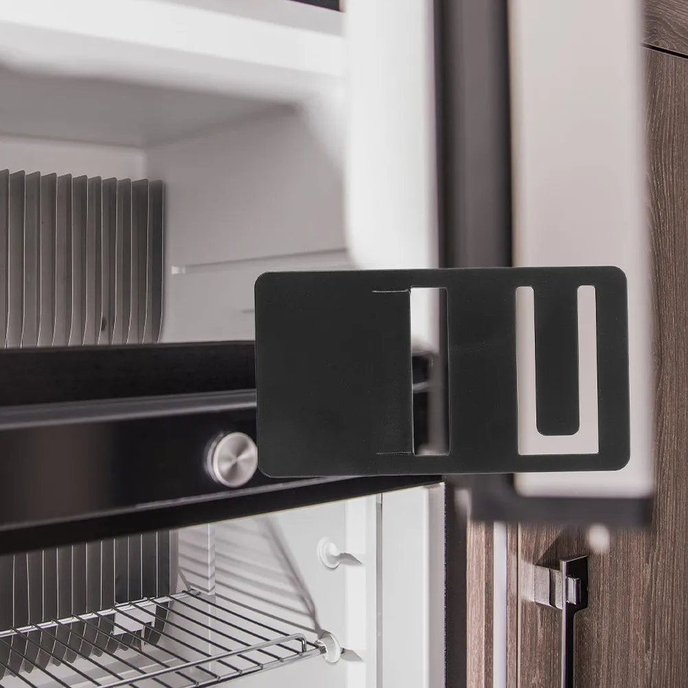 

2 шт. универсальные фиксаторы-зажимы для дверцы холодильника RV, упор для открытия холодильника, клипсы ABS DM26XX DM28XX, аксессуары для кемпера