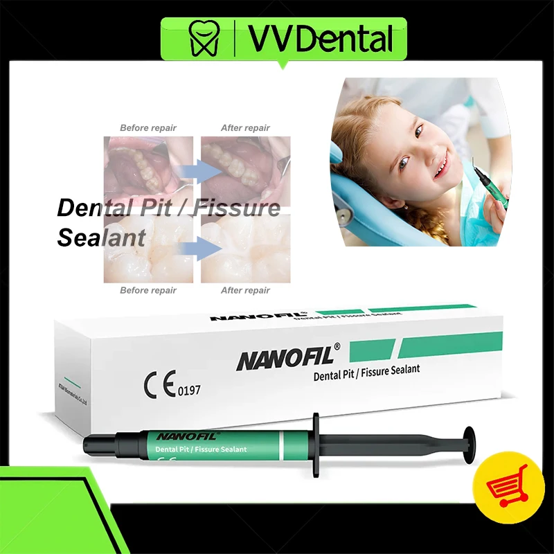 

3g Dental Pit and Fissure Sealant - Light Cure, Cavity Prevention, Enamel Protection for Children and Adults, Long-Lasting