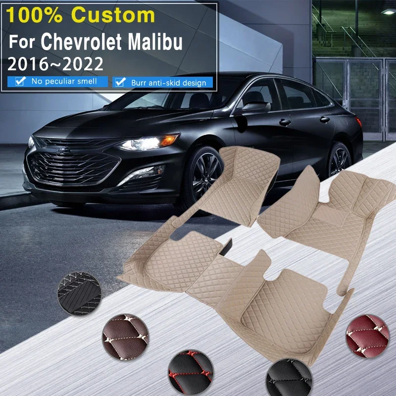 

Quality RHD Rear Trunk Floor Mat For Chevrolet Malibu XL 2016~2022 Tray Carpet Mud Auto Non-slip Floor Mats Car Mat Full Set Car