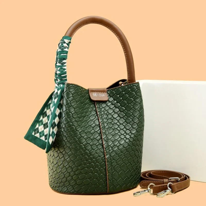 

Ladies Shoulder Bag Made Of Fine Leather Boasting Famous Designer Inspired And Trendy Daily Look​
