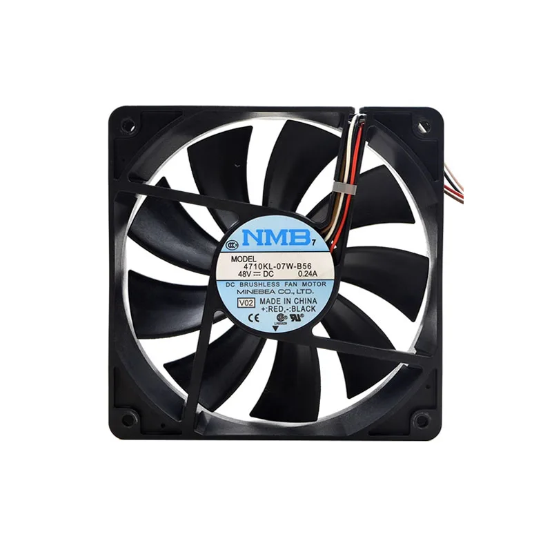 

НОВЫЙ ОРИГИНАЛЬНЫЙ 4710KL-07W-B56 48 В 0,24 А 12025 120*120*25 мм 12 см ОХЛАЖДАЮЩИЙ ВЕНТИЛЯТОР