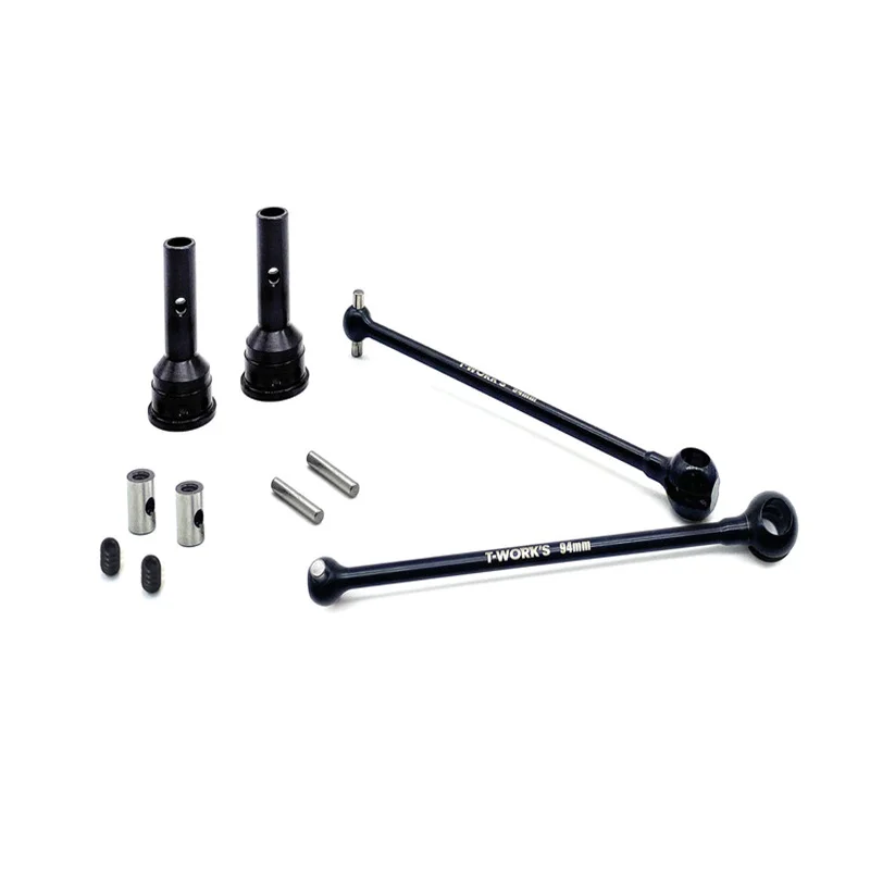 Original T works C-RC8 Steel F & R CVD Set 94mm ( For Team Associated RC8 B3.2/3.1 ) 2pcs.sssional Rc part