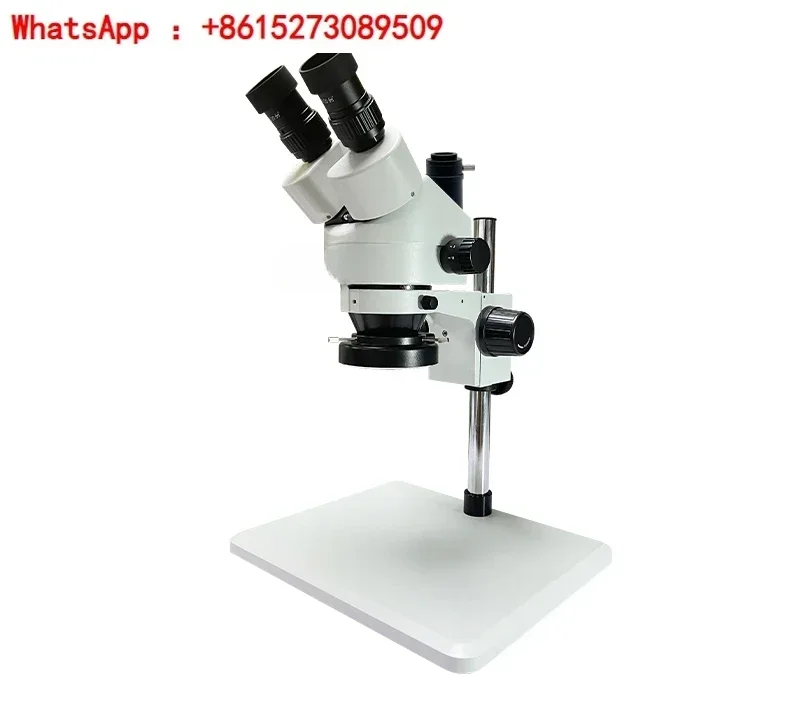 Sanqtid Optical Trinocular Stereoscopic Microscope TD-745P Single arm Double arm Bracket Upper and Lower Lights CCD