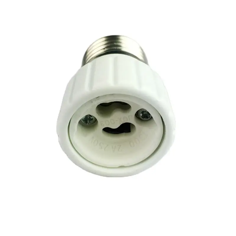 1PC E27 to GU10 ceramics Lamp Holder Adapter Fireproof Material Lamp Holder Converters Socket Adapter light Bulb Base For home