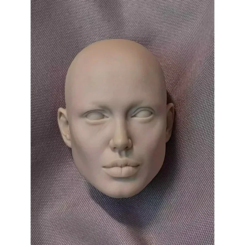 1/6 مقياس الجندي الجمال الأوروبي عارية ماكياج قالب أبيض رئيس النحت نموذج ل 12 ''أنثى عمل أرقام الجسم