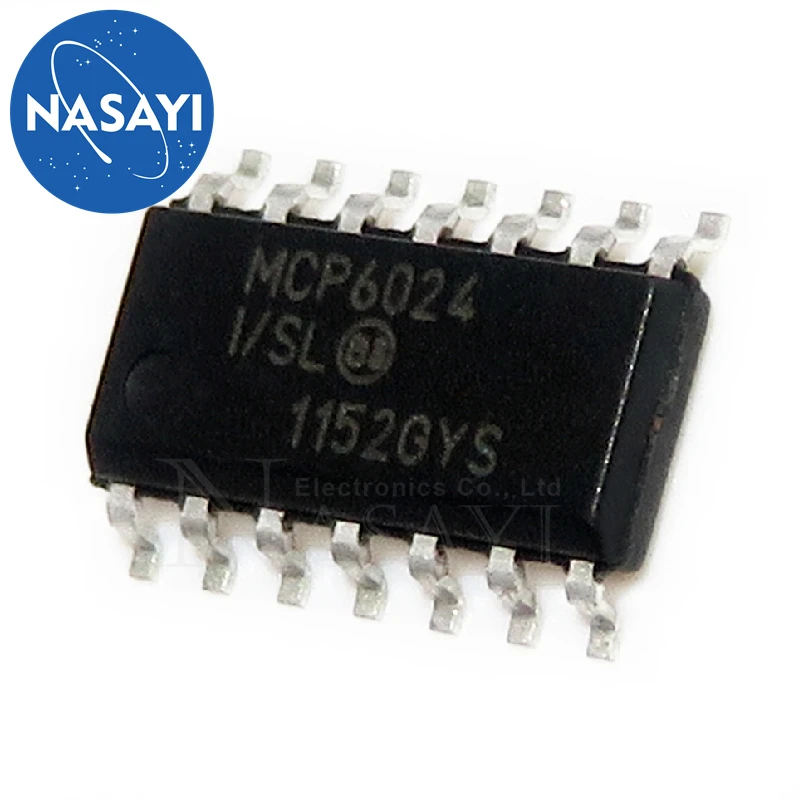 

10PCS MCP6024-I/SL MCP6024 SOP-14