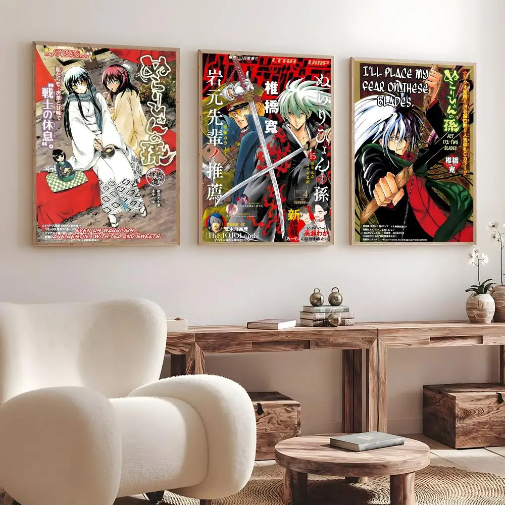 Anime Nura: Rise of the Yokai Clan Poster Print Wall Art Pictures Canvas Painting Living Room Bedroom Home Decor