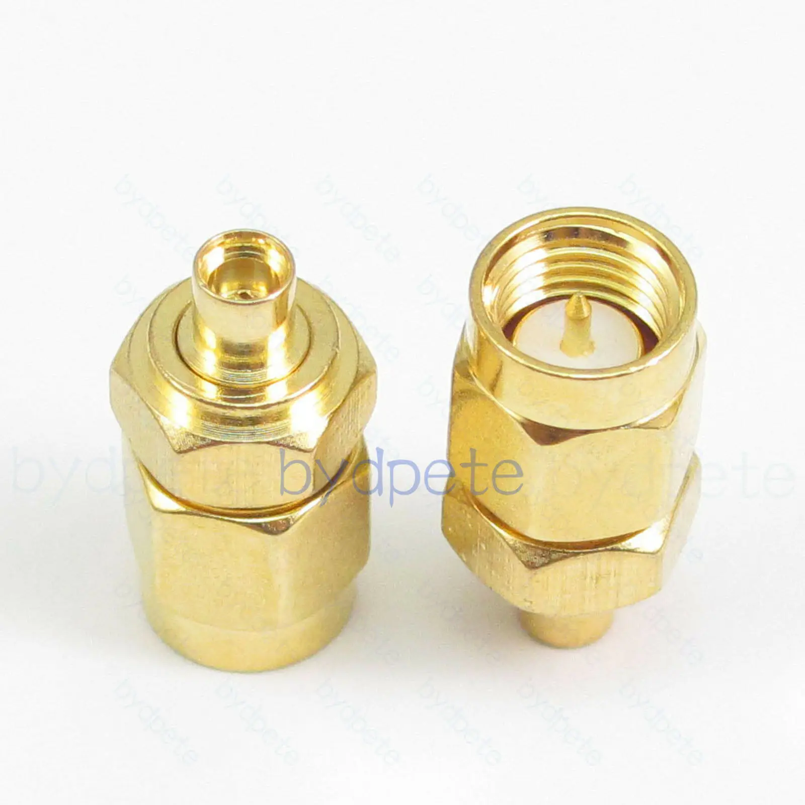 

MMCX Female Jack to SMA Male Plug Straight Connector Adapter 50ohm 50 ohm Coax Tanger