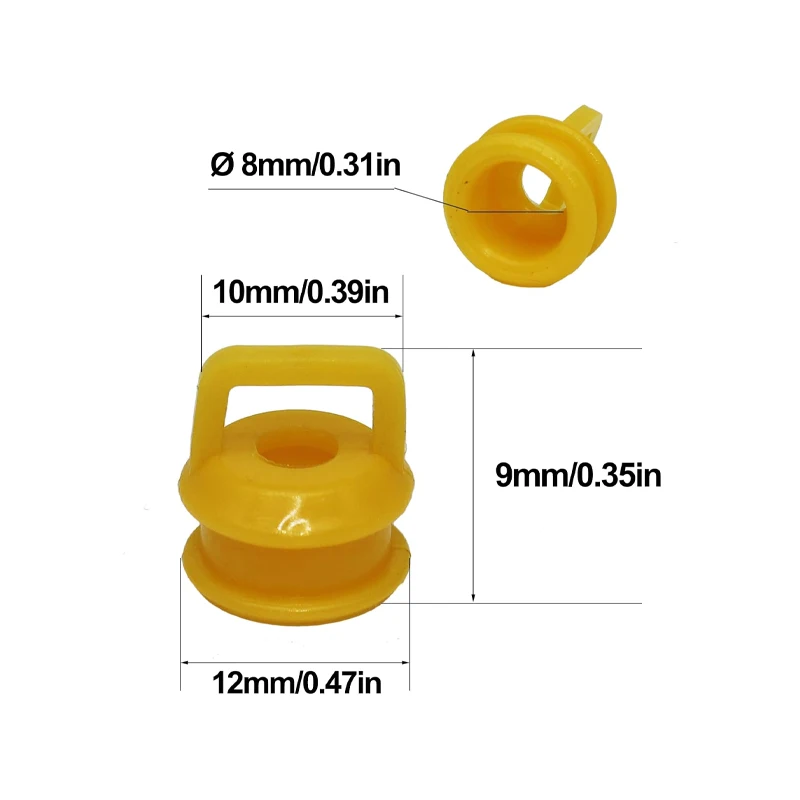 20pcs Automatic Transmission Shift Linkage Bushing For Chevrolet Avalanche Cruze Impala Malibu Monte Carlo Tahoe Traverse Yellow