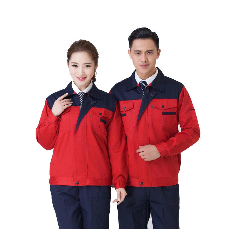 Working Clothes For Men Long Sleeve Uniform Painter Factory Workshop Mechanic Repairman Spring and Autumn