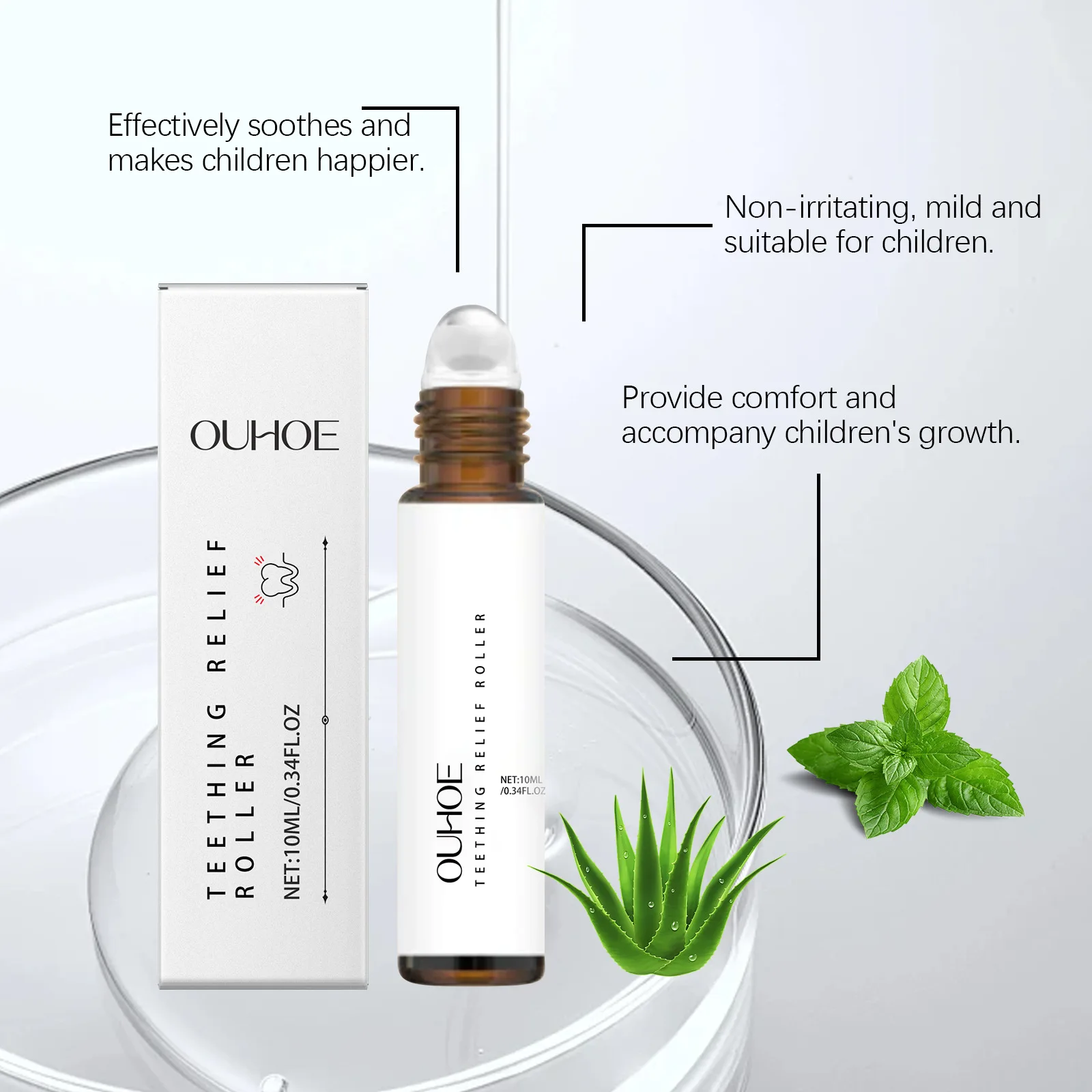 치아 통증 완화 롤러 액체 진정제 구강 잇몸 통증 불편함 치통 치료 상쾌한 간호 복구 클리너 치아 관리