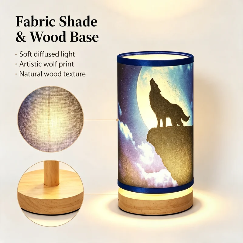 Lampu Meja LED dengan Motif Bu - Led Moon Lamp ulasan dan harga