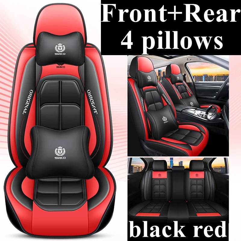 

Front+Rear Car Seat Cover for Kia Sportage Soul Shuma Rio 3 Rio Picanto Optima K5 K4 K3 K2 Cerato Ceed Carnival Auto Seat Covers