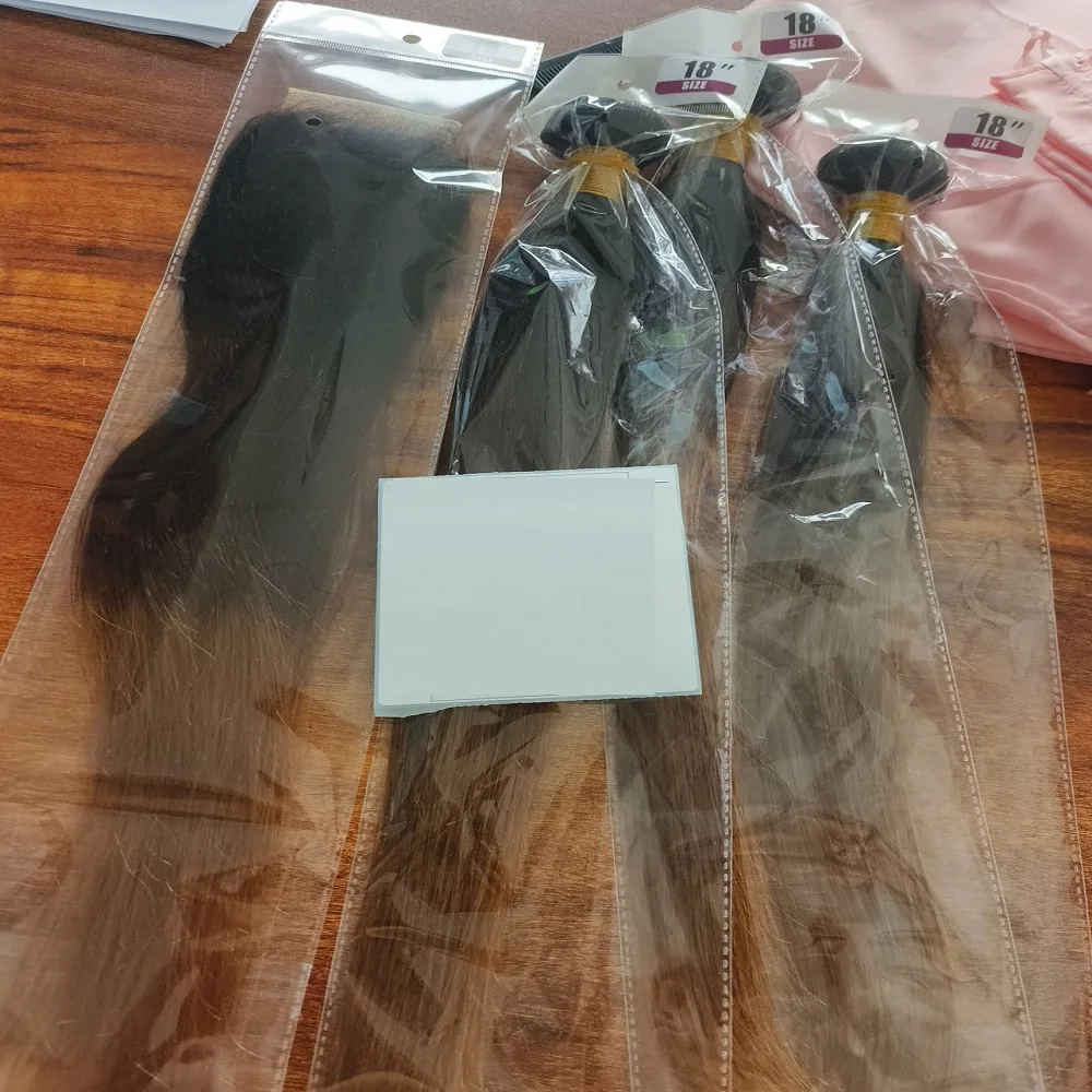 

Human Hair Bundles T1B/4/30 Omber Straight Human Hair Bundles Omber Black Chocolate Light Brown 100% Human Hair Extension