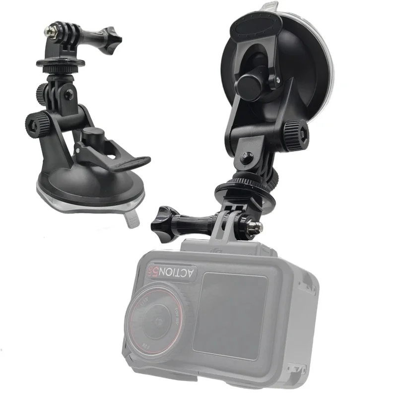 Supporto a ventosa per parabrezza auto per GoPro Hero 13 12 11 10 Insta360 X3 X4 DJI OSMO Action 5 Pro Camera