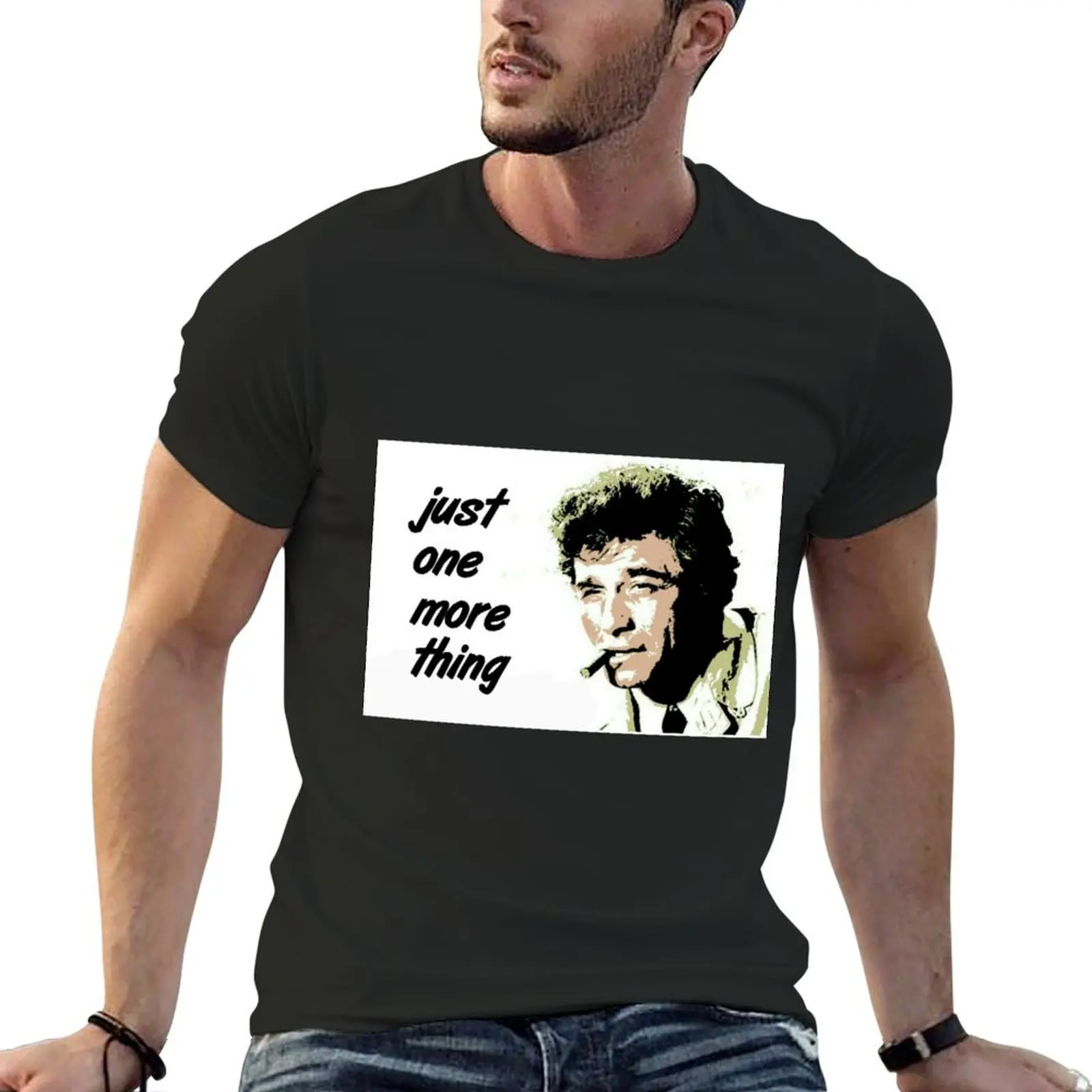 Columbo T-Shirt street wear vintage anime shirt men graphic t shirts