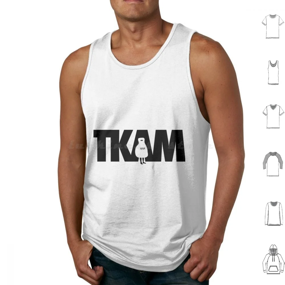 To Kill A Mockingbird T-Shirttkam Ham Black Tank Tops Vest Sleeveless To Kill A Mockingbird T Shirttkam Ham Black
