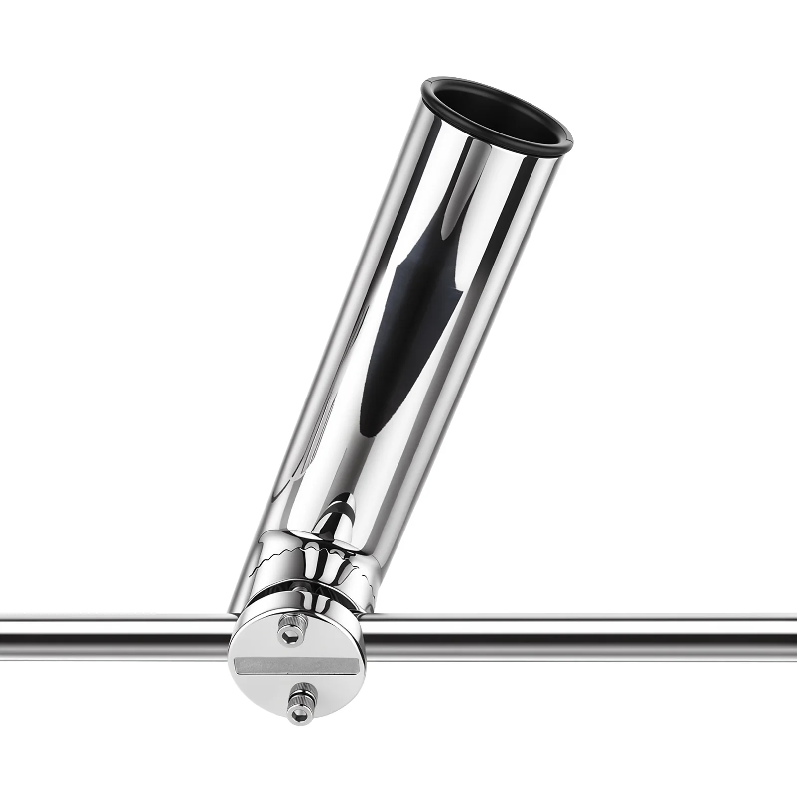 Boat Accessories Fishing Rod Holder Clamp Side Mount Marine Boat Stainless Steel Fishing Bracket Fishing Pole Stand Bracket