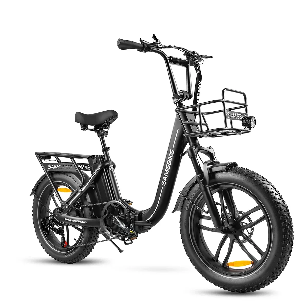 Electric Bicycle SAMEBIKE C05 Pro 500W 36V 13AH Motor Electric Bike Lithium Battery Fat Tire Folding Portable Moped City E-bike