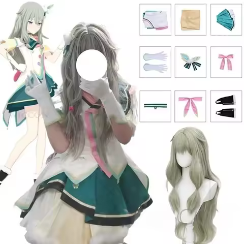 Kusanagi Nene Cosplay Costume Anime Project Sekai Colorful Stage lolita cos pjsk 3rd cos Princess Dress Wig Halloween Clothing