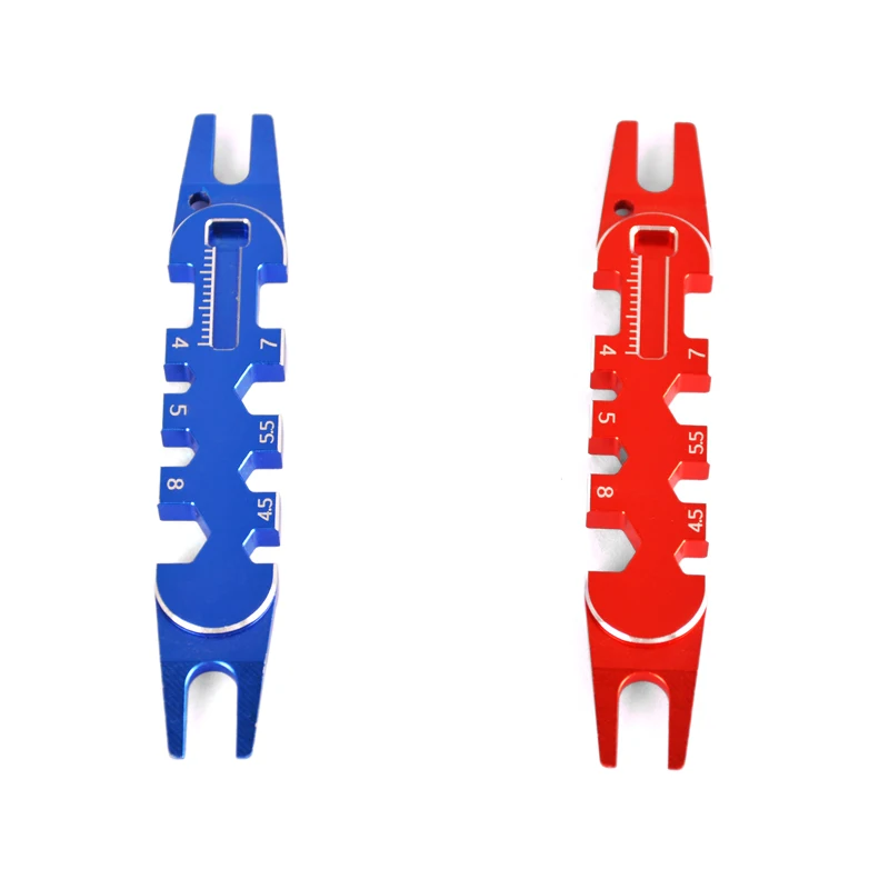 

Набор инструментов для разборки автомобиля с дистанционным управлением, металлический гаечный ключ 4-8 мм | Инструмент для снятия шаровой головки амортизатора | Необходимо для модификации альпинистских автомобилей и внедорожников.