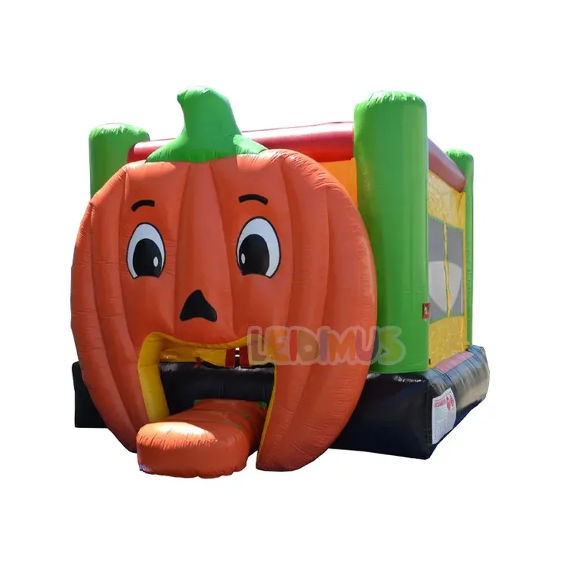 Commercial Outdoor Giant Inflatable Bouncer Jumper Bouncy Castle Pumpkin Halloween Theme Inflatable Bounce House