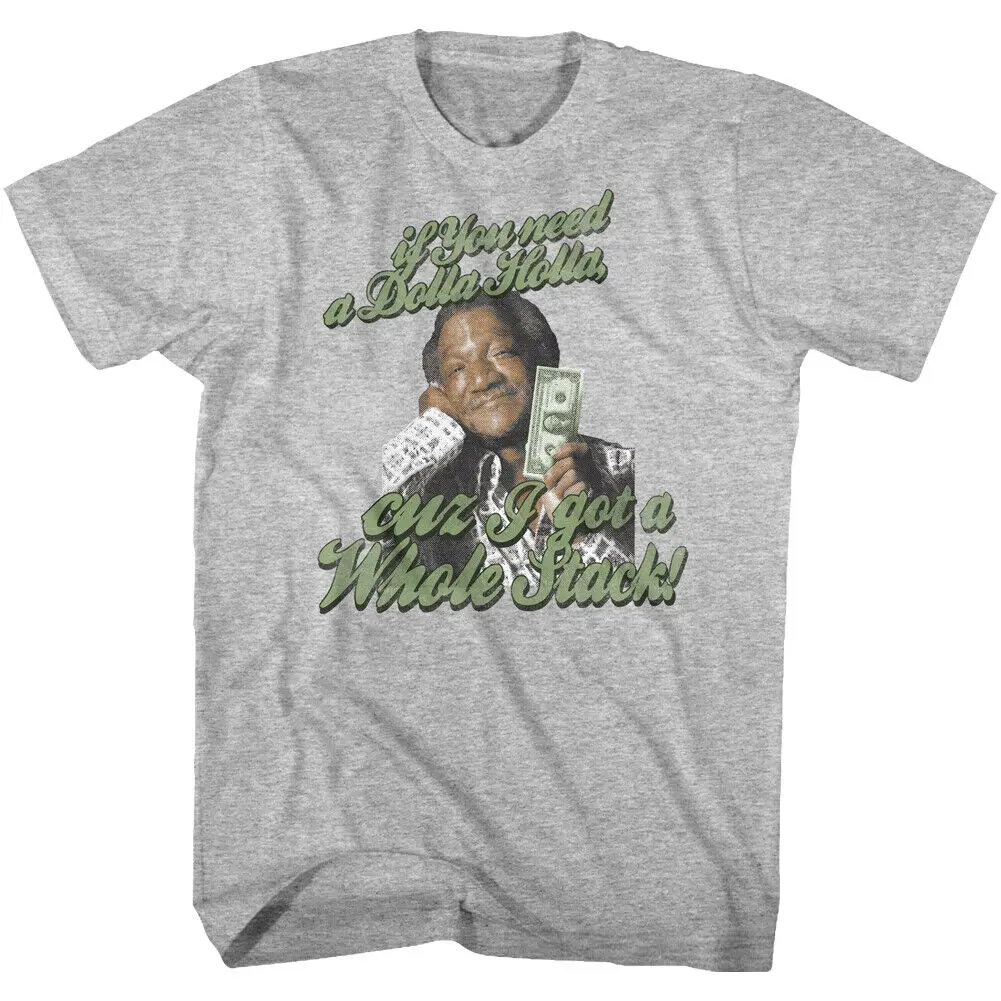 Sanford Son Funny 70's TV Show Fred If You Need A Dolla Holla Men's T Shirt