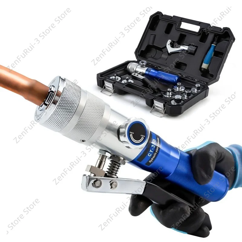 CT VG 300A AL Hydraulic Tube Expander Flaring Tool Copper Aluminum Tube For Air Conditioner Refrigerator Maintenance