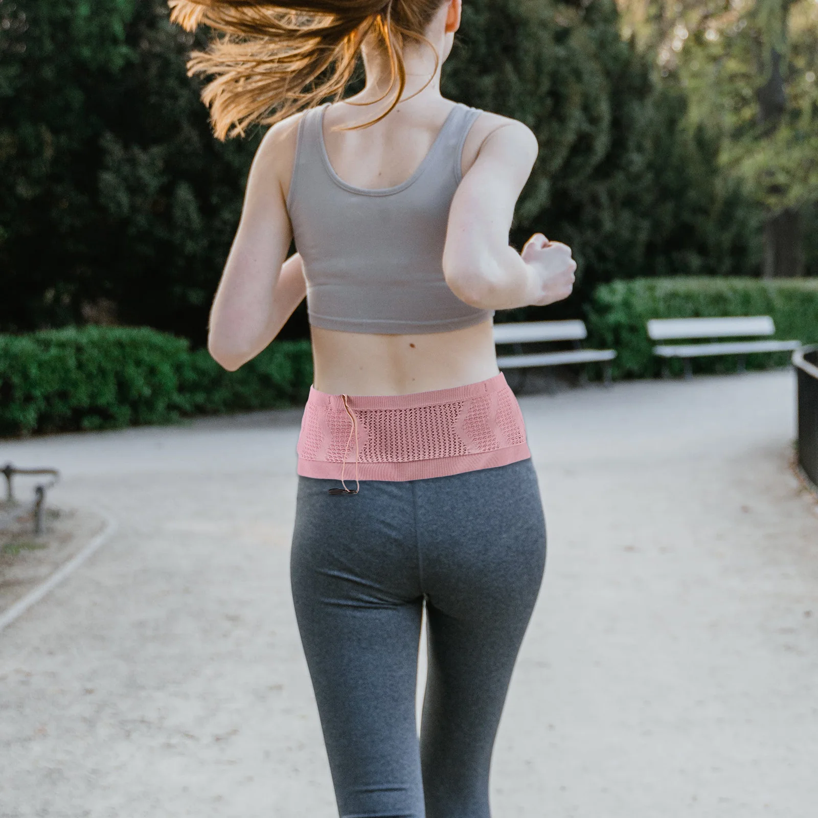 1pc Running Pack High Elasticity Sports Fanny Waist Pack Breathable Fitness Running Belt For Cycling Outdoor Activities Phone