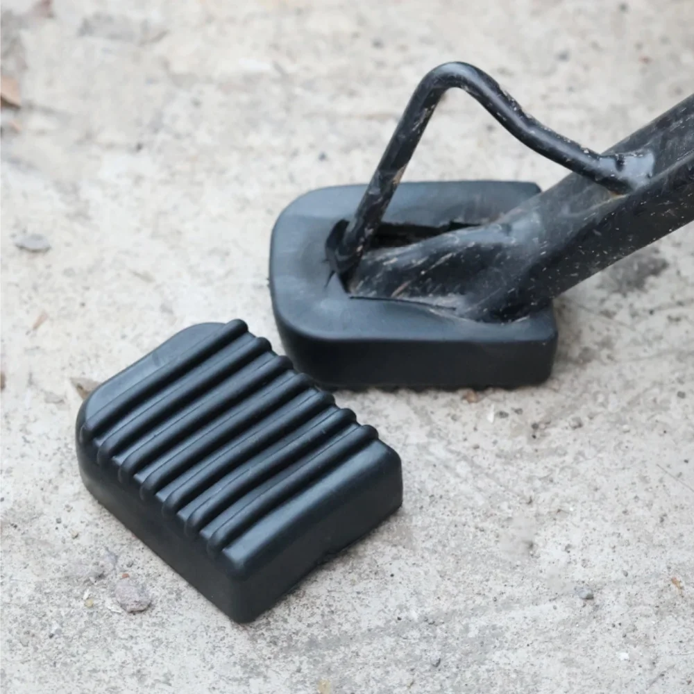 

1 шт. черная подставка для ног мотоцикла, мягкая резиновая подставка для ног скутера, опорная пластина, противоскользящая основа, базовый кронштейн для мотоцикла, удлинитель для ног