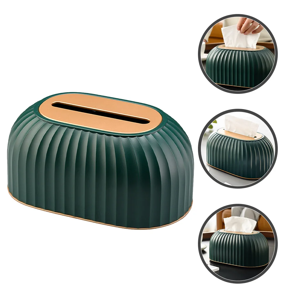 

Tissue Box Cover Tissue Storage Box Compact Size Light Weight for Easy Access in Various Occasions 128 Pumping Paper Holder