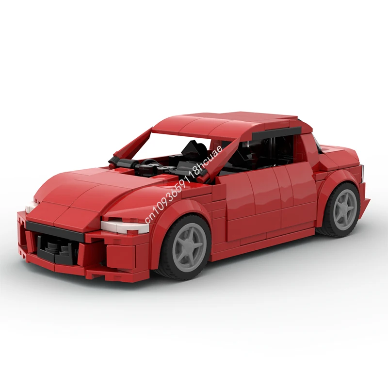 

312pcs MOC Mazdass RX-8 City Champions Super Car Building Blocks Solve the problem up creativity teenager Christmas toy Gift