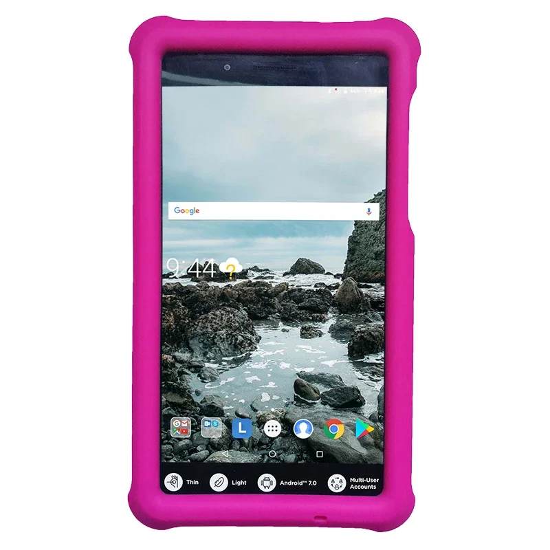 MingShore For Lenovo Tab 7 Essential Bumper 7 Inch Tablet Cover TB-7304F-I-X-N Tab 4 Silicone Rugged Case