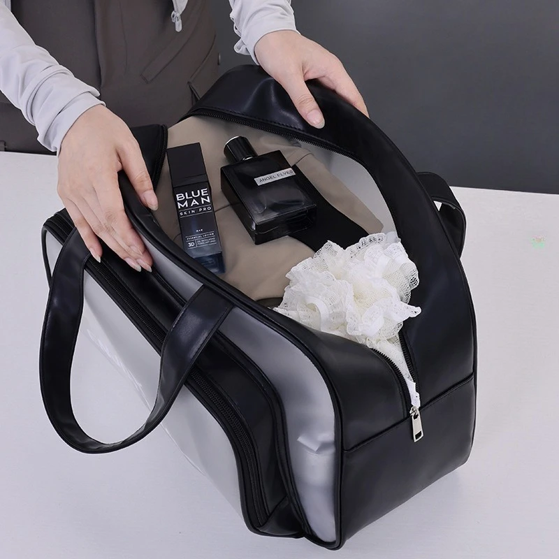 New double-layer swimming storage bag, dry wet separation travel bag, waterproof beach bag, large capacity fitness bag