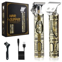 Electric Hair Cutting Machine Vintage T9 Clipper Hair Rechargeable Man Shaver Trimmer For Men's Barber Professional New Hot Sale