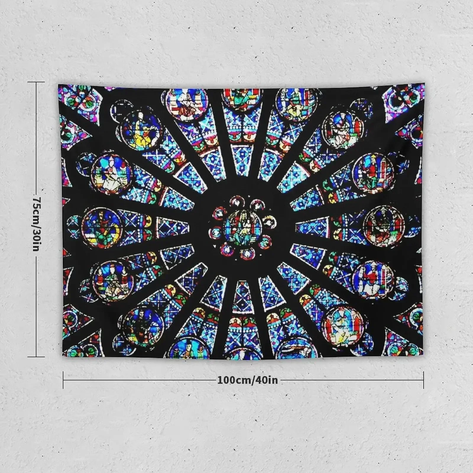 Cathedral Stained Glass Tapestry Decorative Wall Murals Cute Room Things Room Decor Korean Style Tapestry