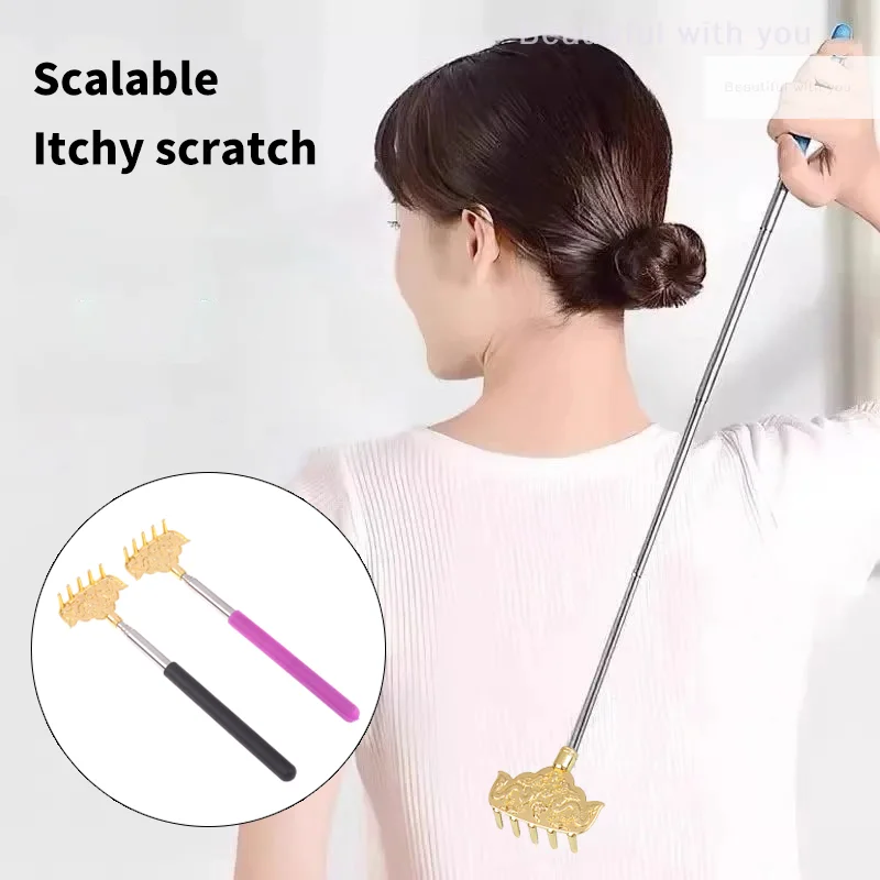 

Telescopic Scratching Back Scratcher Extendable Massage Claw For Back Scraper Massage Relax Back Scratcher Relief Anti-Itch Tool