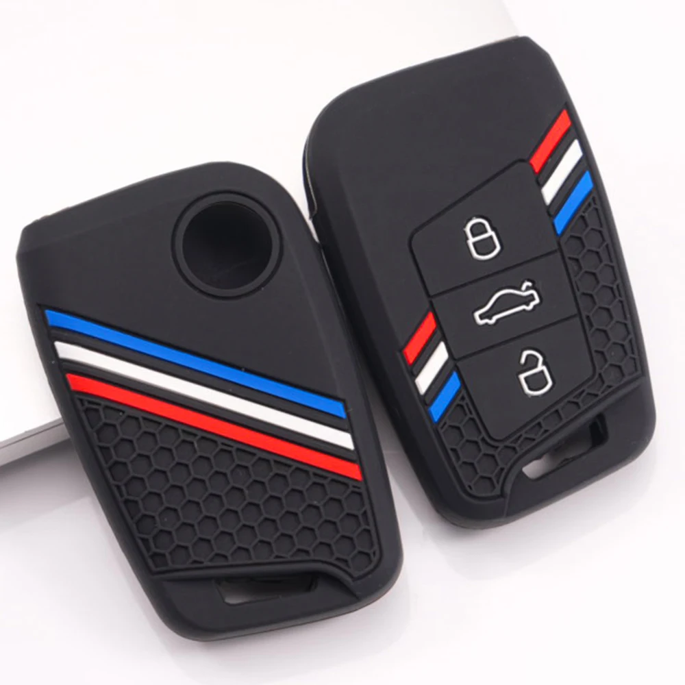 Key Fob Case For Volkswagen Passat B8 Magotan Tiguan MK2 Arteon Atlas For Skoda Kodiaq Superb A7 Octavia A7 High Quality Premium