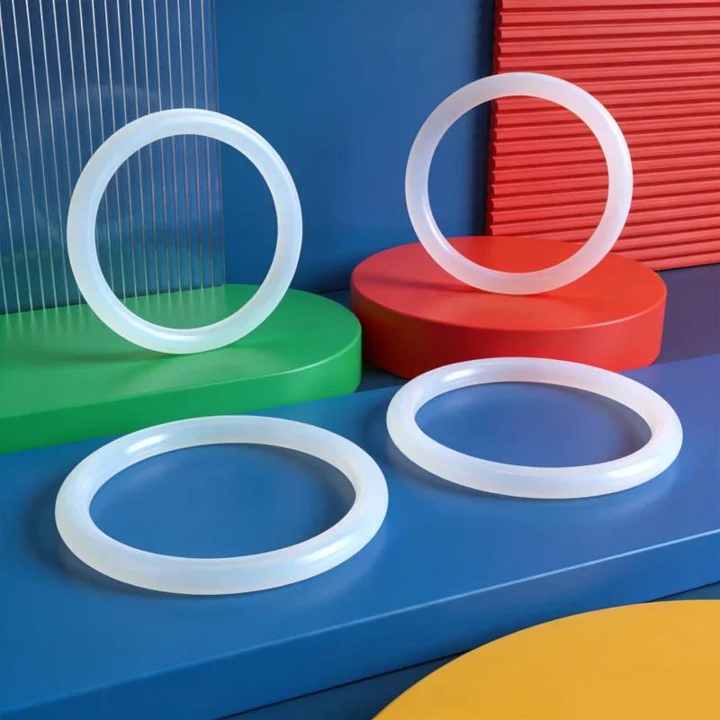 CS2.2mm OD6-30 EPDM NBR VMQ FKM Green Fluorine Black Nitrile Rubber Silicone O-rings VMQ Seals Washer Red White Gasket O Ring