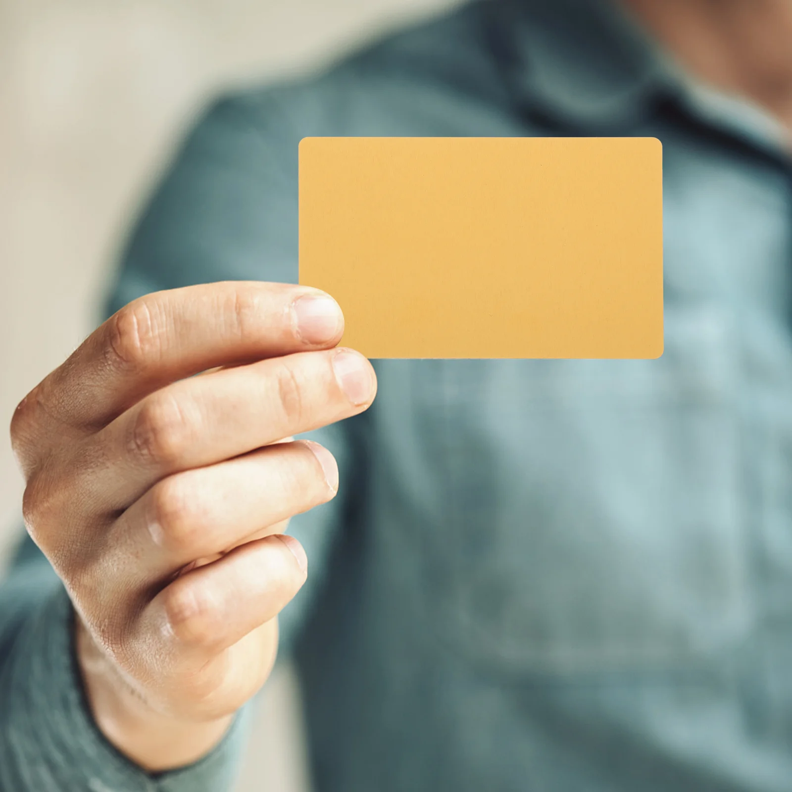 100 Pcs Sublimation Business Card Aluminum Plate Blank Cards Nameplates Making Metal Blanks Alloy