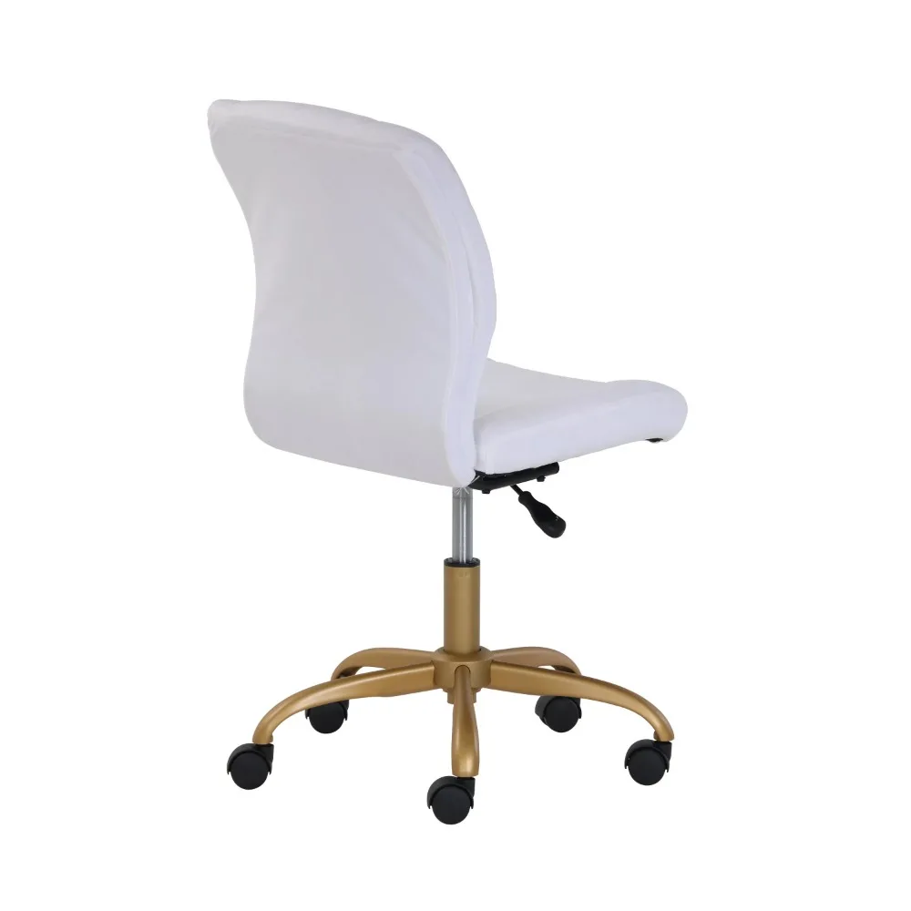 White Office Chairs Plush Velvet Office Chair Free Shipping Computer Lightweight Relax Swivel Furniture  desk chair