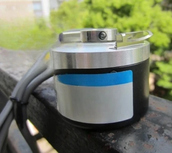 Full hollow shaft photoelectric rotary encoder ZKT6012 suitable for motor