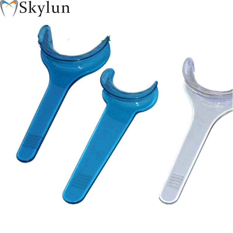 

50PCS Dental T type T shape cheek retractor Mouth opener one side cheek T -shaped Dental Whitening materials TW116